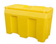 Coffre de rangement plastique jaune 400 L