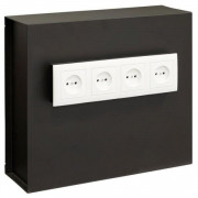 Coffre-fort avec prises à emmurer