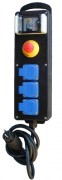 Coffret de chantier portable 3 prises