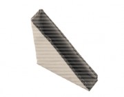 Coin carton triangulaire