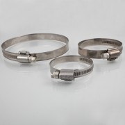 Collier à vis bande pleine