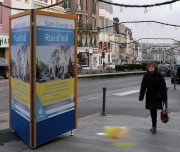 Colonne affichage exterieur totem