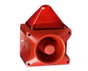 Combiné sirène 117 dB feu flash 15J  