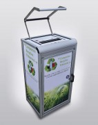 Compacteur de bouteilles plastiques et canettes