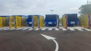 Compacteur pour déchetteries à plat