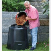 Composteur à couvercle verrouillable