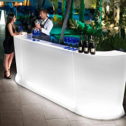 Comptoir de bar modulaire avec LED