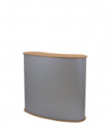 Comptoir ovale pour salon