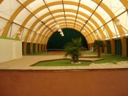 Abri pour terrain de sport