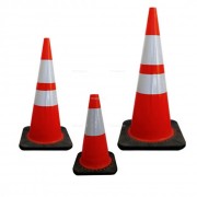 Cône de signalisation réfléchissant 450 mm ou 900 mm