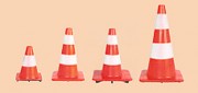 Cones de chantier en pvc