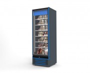 Congélateur armoire vitrée