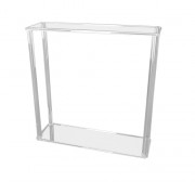 Console plexiglas