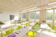 Construction école modulaires en bois