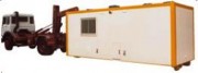 Construction modulaire bungalow sur berces