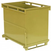 Container à fond ouvrant - 500 ou 1000 L
