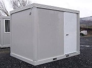 Container shelter monobloc 