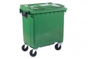 Conteneur à déchets mobile