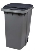 Conteneur à déchets roulant 340L