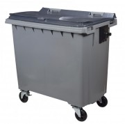 Conteneur à déchets roulant 770L