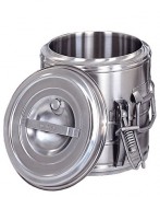 Conteneur alimentaire isotherme en inox