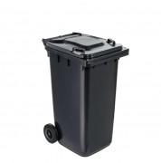 Conteneur à déchets roulant en polyéthylène - Contenance 240 L