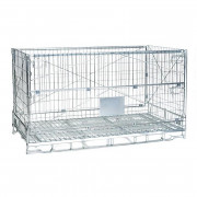 Conteneur en fil pliable - Charge 1000 kg - Dim. L1976 x P1130 x H1114 mm