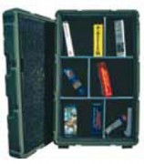 Conteneur rotomoulé de rangement