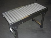 Convoyeur acier inox à rouleaux