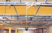 Convoyeur aérien stockage statique