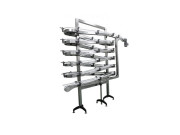 Convoyeur spirale jusqu'à 30 m - Largeur chaîne 65 à 260 mm - Charge 65 kg/m