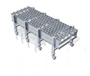 Convoyeur extensible à rouleaux libres