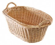 Corbeille à linge ovale