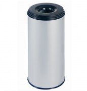 Corbeille anti-feu inox