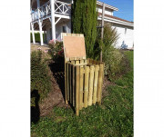Corbeille en bois 100 L