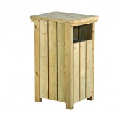 Corbeille carrée bois