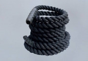 Corde ondulatoire tressée