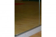 Coulisses fixation miroir