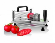 Coupe tomate professionnel en inox (Lot de 8)