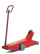 Cric rouleur air-hydraulique à châssis haut