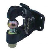 Crochet d'attelage mixte 4 trous