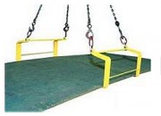 Crochets doubles pour plaques horizontales 6000 Kg