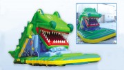 Crocodile gonflable jeux d'enfant 