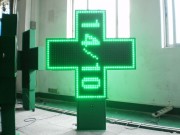 Croix de pharmacie à diodes