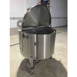 Cuve de cuisson refroidisseur et fondoir - Capacité de 150 à 1 500 L - Automatisme avec IHM