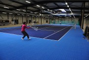 Dalle de revêtement sol terrains tennis