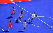 Dalle plastique pour terrain de basketball