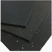 dalles sol efl 100x100cm noir moucheté - ep.30mm