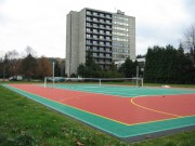 Dalles PVC pour terrain de volleyball extérieurs