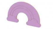 Décor arc en ciel crèche